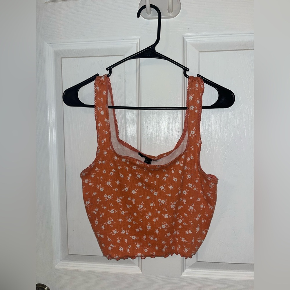 Pink Floral Tank top